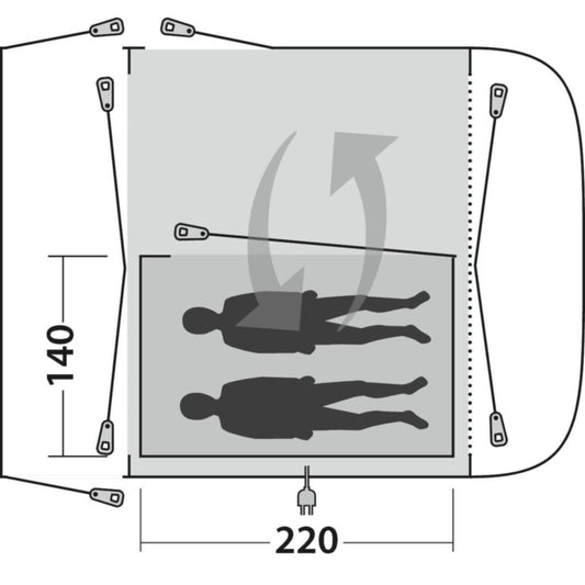 Outwell Newburg 240 Inner Tent