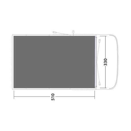 Outwell Hayward Lake 5ATC Footprint Groundsheet