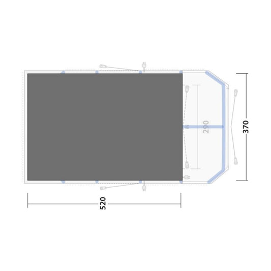 Outwell Forestville 6SA Footprint Groundsheet