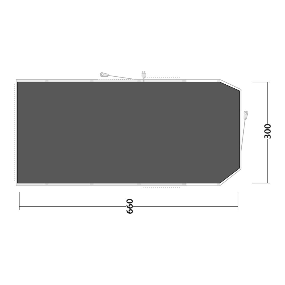 Outwell Phoenix 5 Footprint Groundsheet