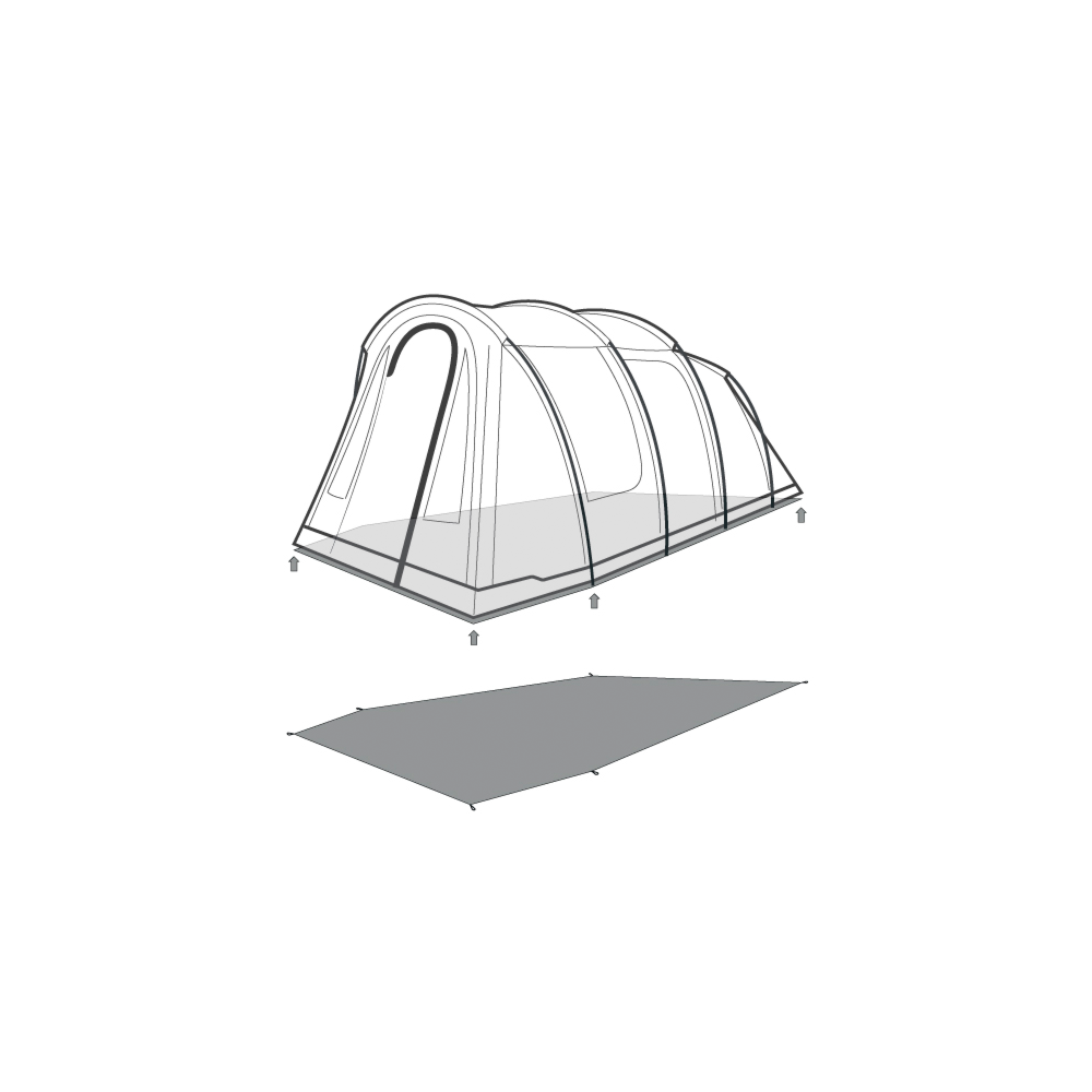 Outwell Rockwell 6 Footprint Groundsheet (590 X 360cm)