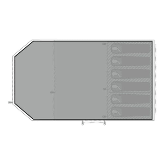 Easy Camp Glomma 6 Footprint