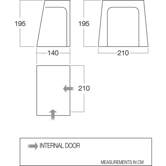 Vango Drive-Away Awning Bedroom (BR001)