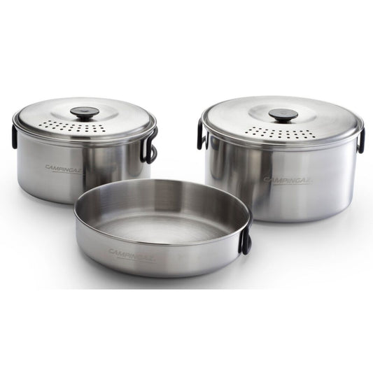 Campingaz Stainless Steel Camping Kit (2024)