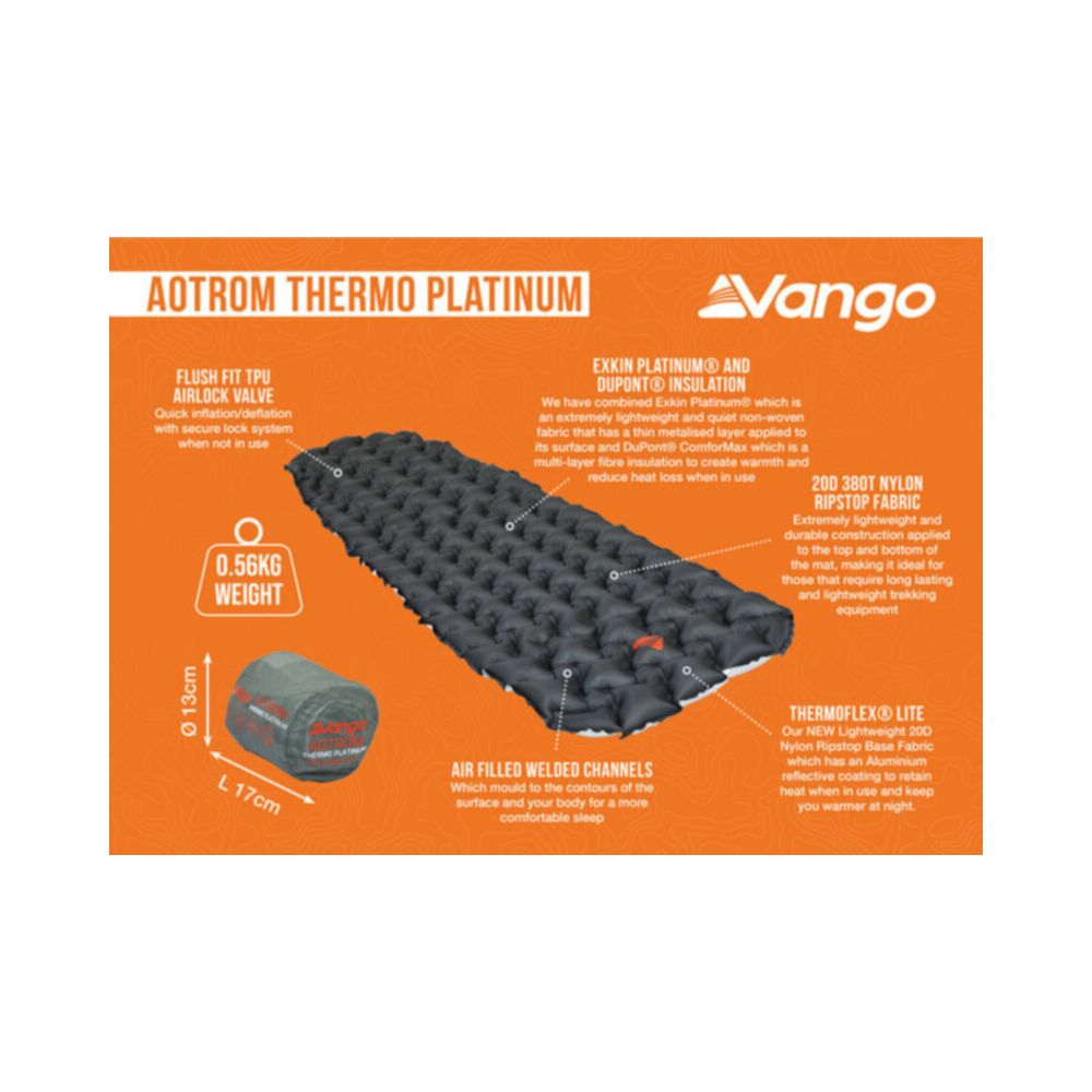 Vango Aotrom Thermo Platinum Mattress