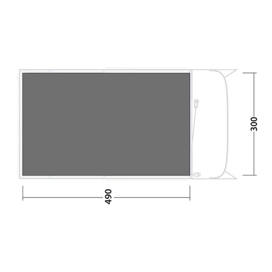 Outwell Florida 5 Footprint Groundsheet