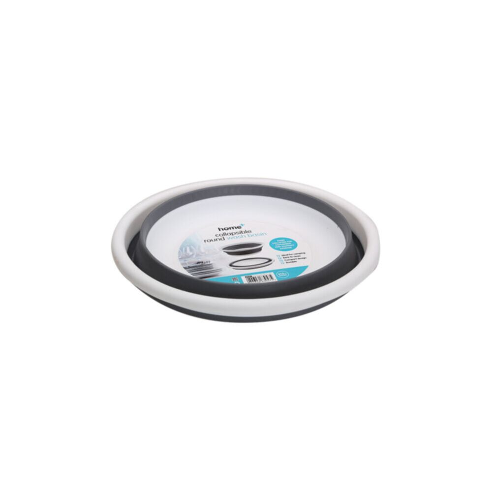 Quest Collaps Round Wash Basin 8L (K0203)