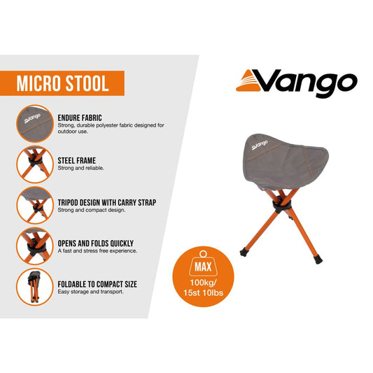 Vango Micro Stool (Excalibur)