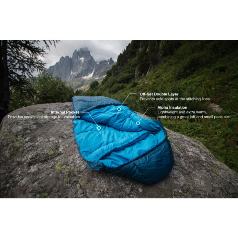 Vango Nitestar Alpha Junior Sleeping Bag (Classic Blue)