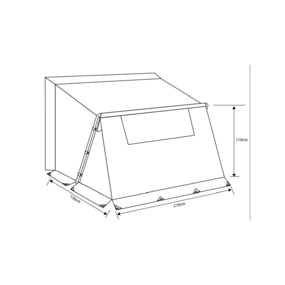 Outdoor Revolution Universal Annexe - Steel Pole (2023)
