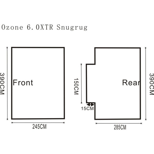 Outdoor Revolution O-Zone 6.0 XTRv Snugrug