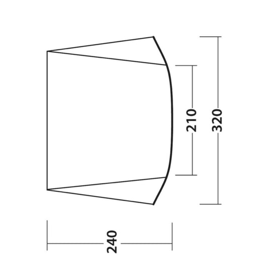  Outwell Touring Canopy Poled