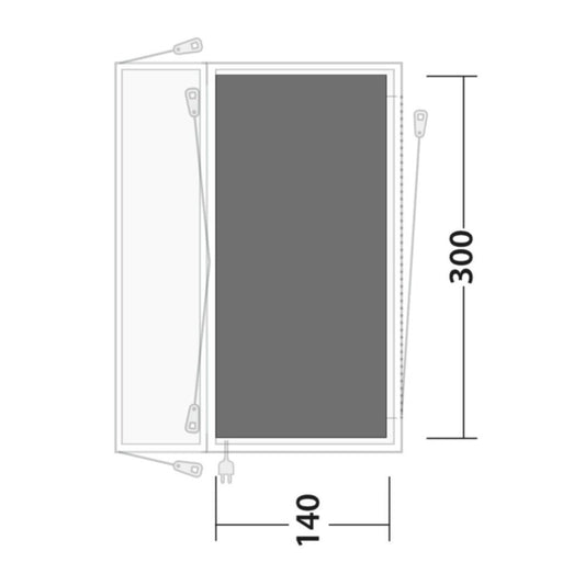  Outwell Lakecrest Footprint Groundsheet