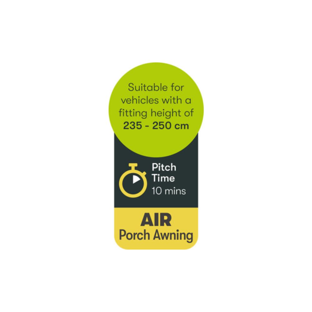  Quest Falcon Pro Air 220 Porch Awning