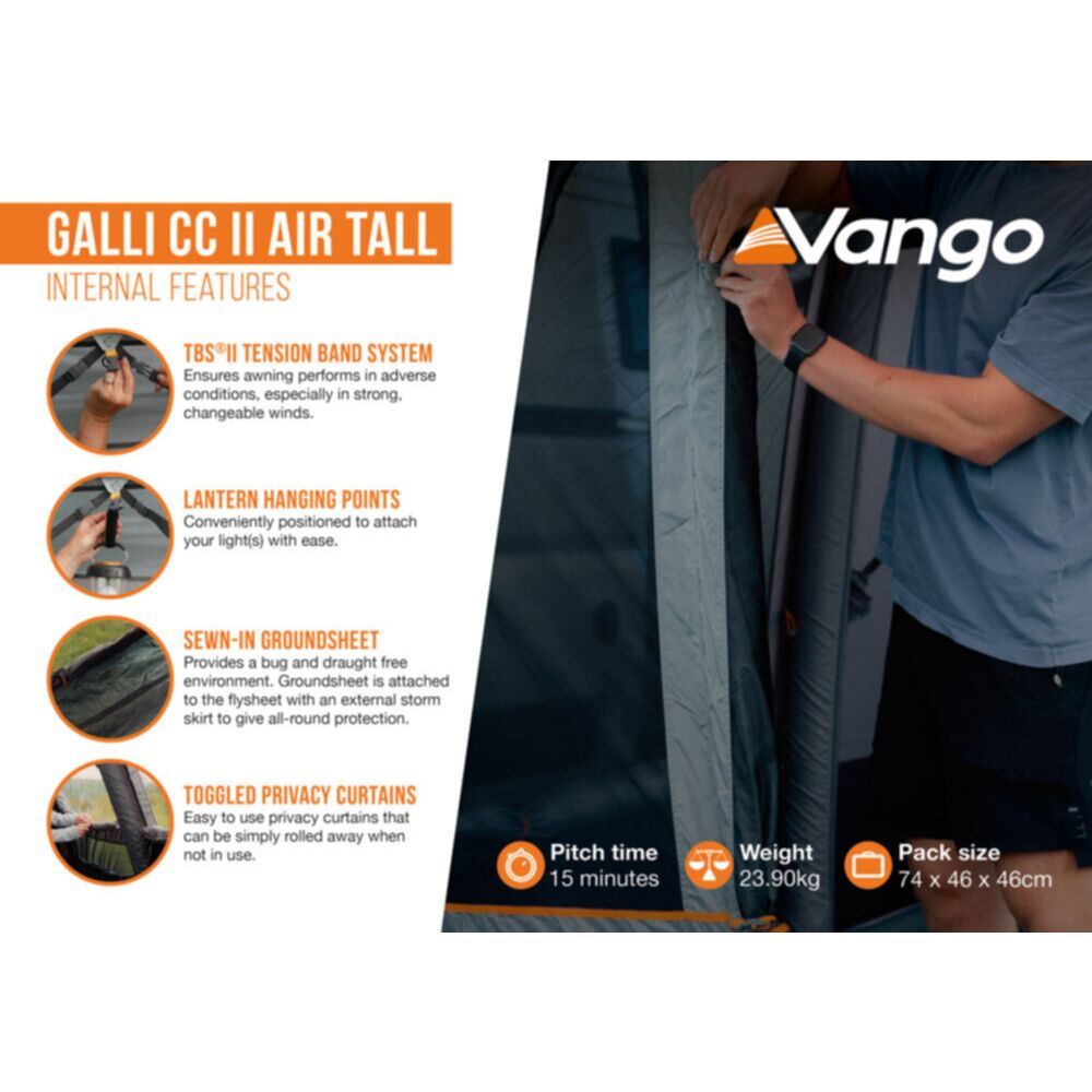  Vango Galli CC II Air Tall Awning