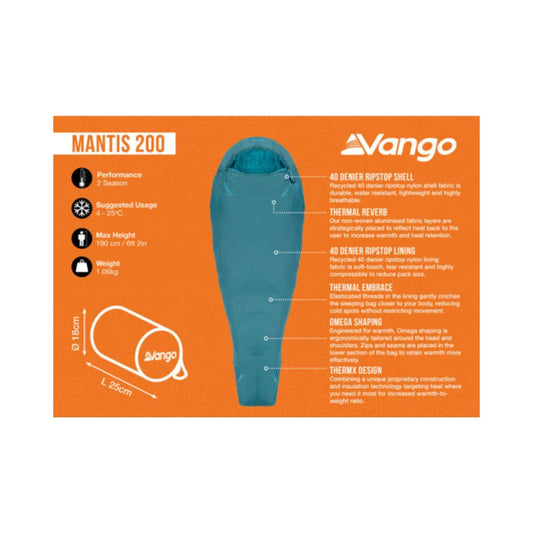  Vango Mantis 200 Sleeping Bag