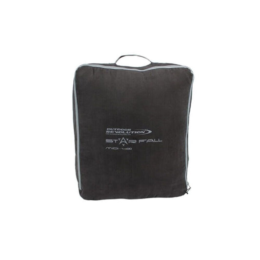  Outdoor Revolution Starfall Midi 400 Sleeping Bag (Charcoal With Pillow Case)