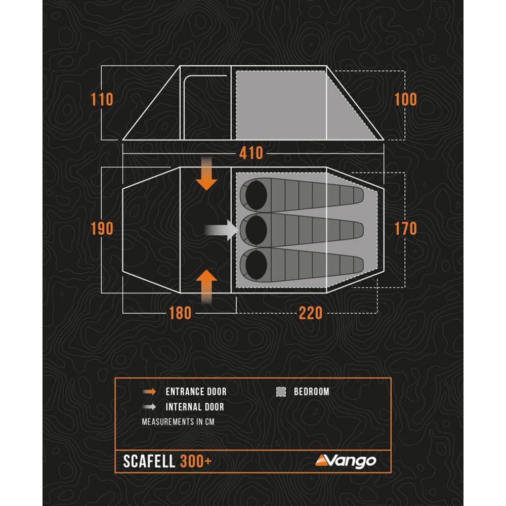  Vango Scafell 300+ Tent (2025)